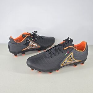 Pirma Brasil Reinier 3042 FG Soccer Cleats Black Gray Orange Men’s Size 11 NWOT